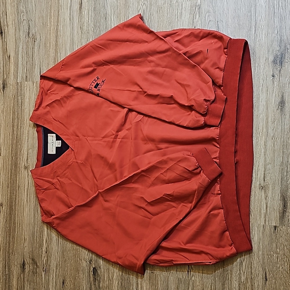 Cutter & Buck Big & Tall V-Neck Windbreaker | 4XL.